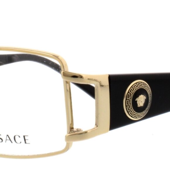 New Versace  VE1163M black/gold eyeglasses frame Retail : $499 - Picture 8 of 8